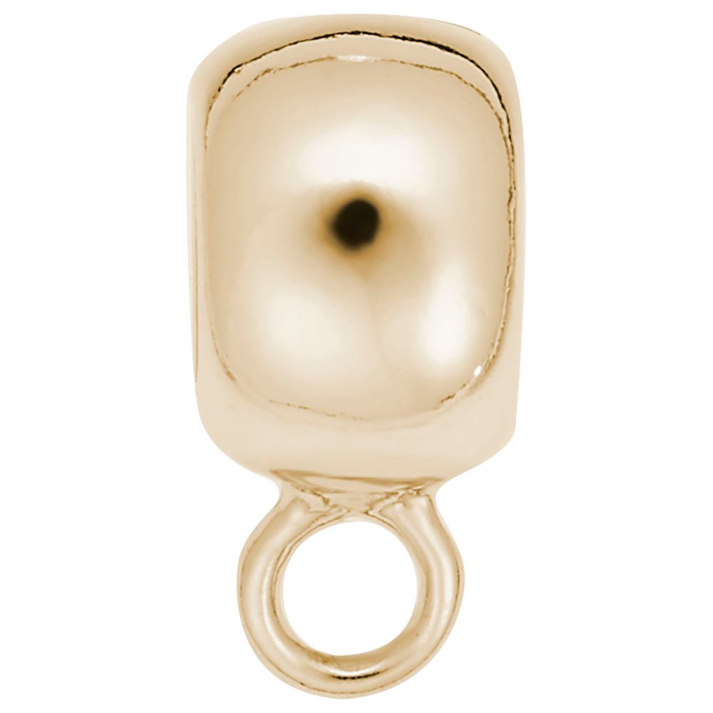 Rembrandt Charms - Wide Rounded Charmdrop - 9155 Rembrandt Charms Charm Birmingham Jewelry 