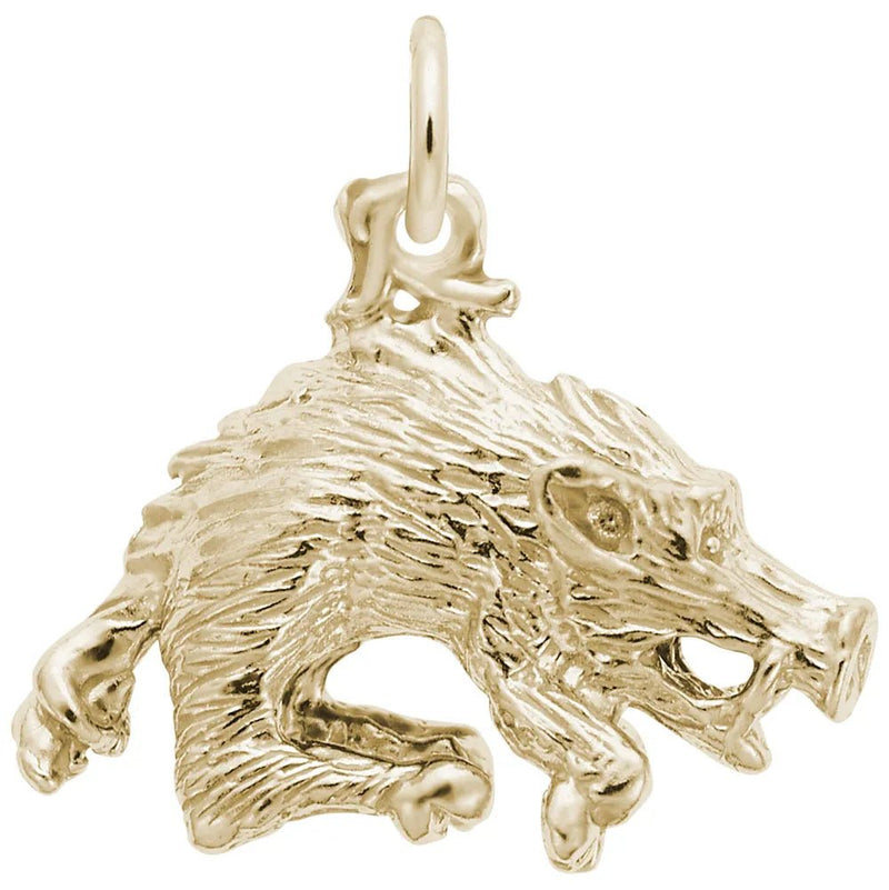 Rembrandt Charms - Wild Boar Charm - 1430 Rembrandt Charms Charm Birmingham Jewelry 