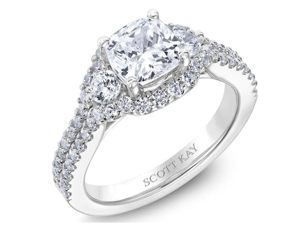 Scott Kay - SK5175 - Luminaire SCOTT KAY Engagement Ring Birmingham Jewelry 