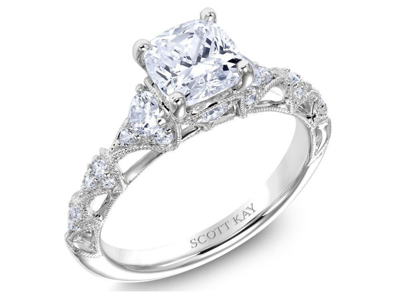 Scott Kay - SK5187 - Heaven's Gates SCOTT KAY Engagement Ring Birmingham Jewelry 