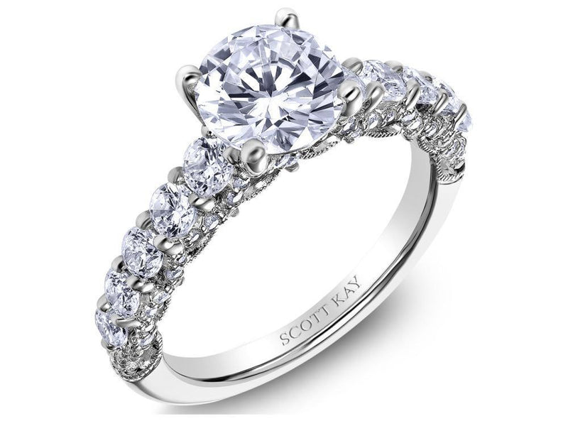Scott Kay - SK5199 - Heaven's Gates SCOTT KAY Engagement Ring Birmingham Jewelry 