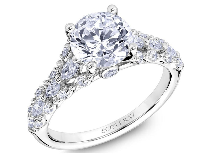 Scott Kay - SK5205 - Luminaire SCOTT KAY Engagement Ring Birmingham Jewelry 
