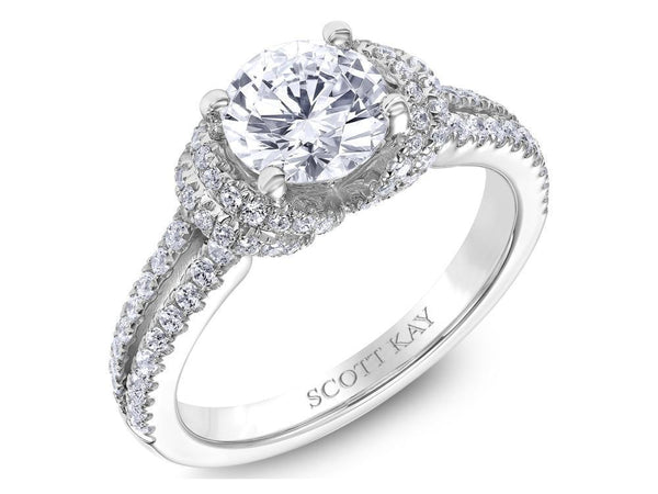 Scott Kay - SK5215 - Luminaire SCOTT KAY Engagement Ring Birmingham Jewelry 