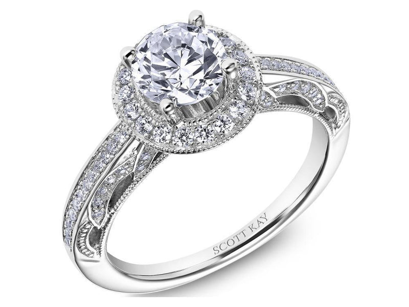 Scott Kay - SK5218 - Parisi SCOTT KAY Engagement Ring Birmingham Jewelry 