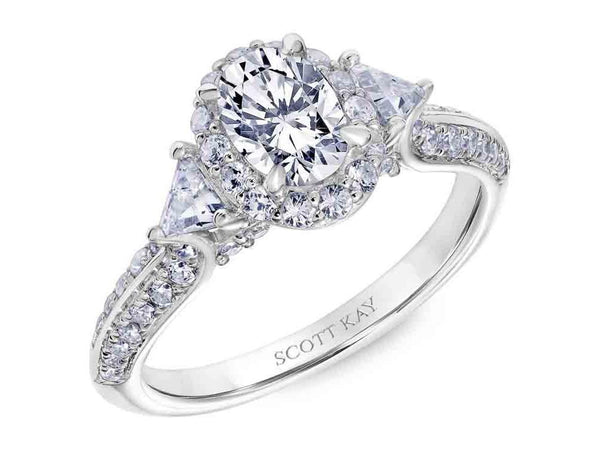 Scott Kay - SK5605 - Luminaire SCOTT KAY Engagement Ring Birmingham Jewelry 