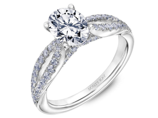 Scott Kay - SK5630 - Namaste SCOTT KAY Engagement Ring Birmingham Jewelry 