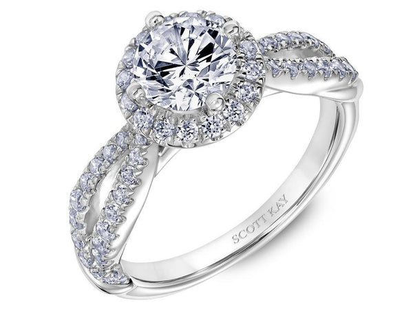 Scott Kay - SK5632 - Namaste SCOTT KAY Engagement Ring Birmingham Jewelry 