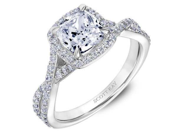 Scott Kay - SK5636 - Namaste SCOTT KAY Engagement Ring Birmingham Jewelry 