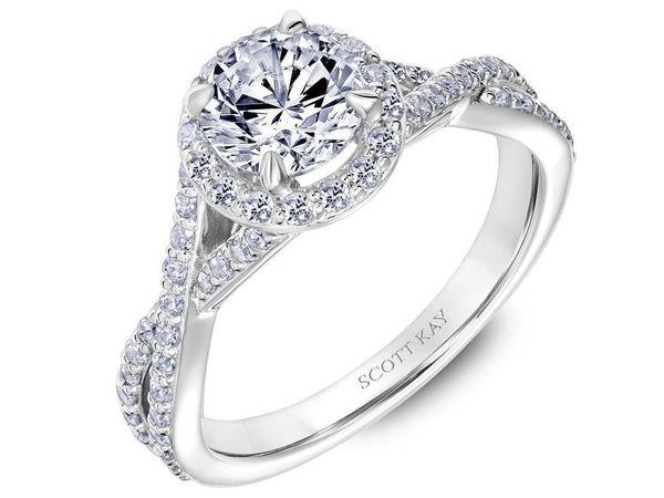 Scott Kay - SK5637 - Namaste SCOTT KAY Engagement Ring Birmingham Jewelry 