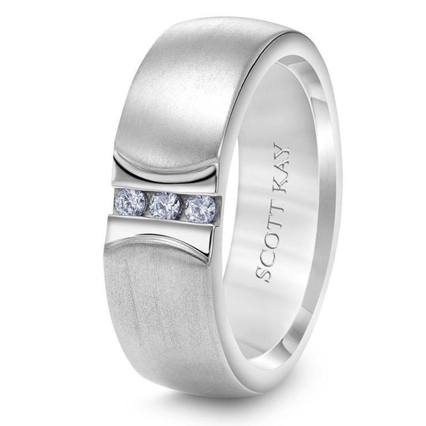 Scott kay mens best sale wedding band