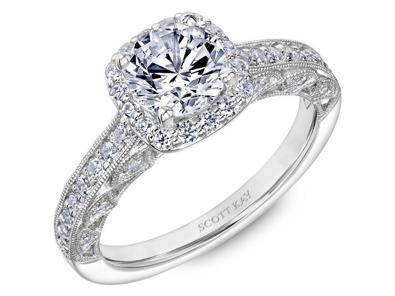 Scott Kay - SK5665 - Heaven's Gates SCOTT KAY Engagement Ring Birmingham Jewelry 
