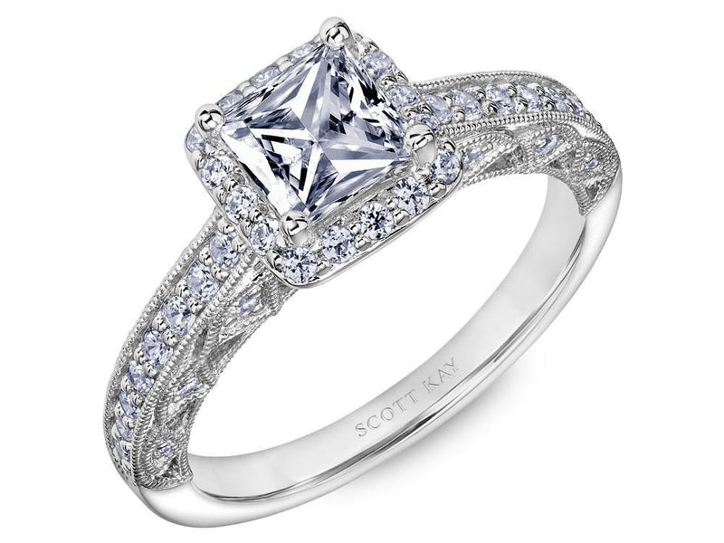 Scott Kay - SK5666 - Heaven's Gates SCOTT KAY Engagement Ring Birmingham Jewelry 