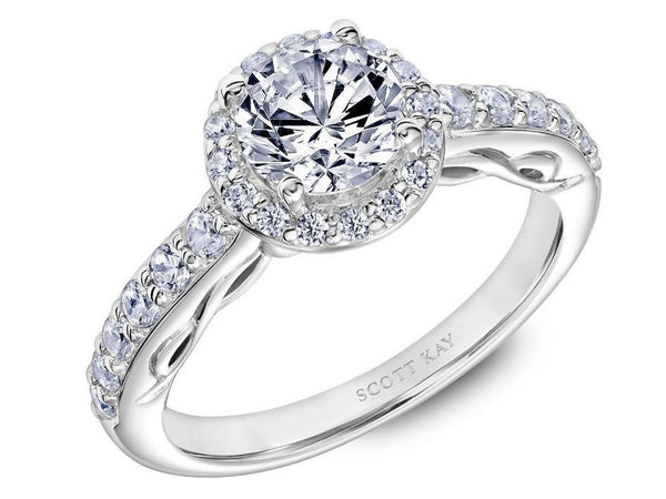Scott Kay - SK5679 - Luminaire SCOTT KAY Engagement Ring Birmingham Jewelry 