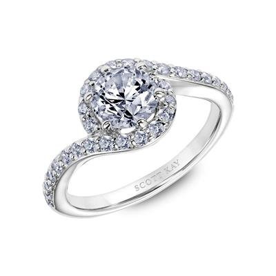Scott Kay - SK5783 - Luminaire SCOTT KAY Engagement Ring Birmingham Jewelry 