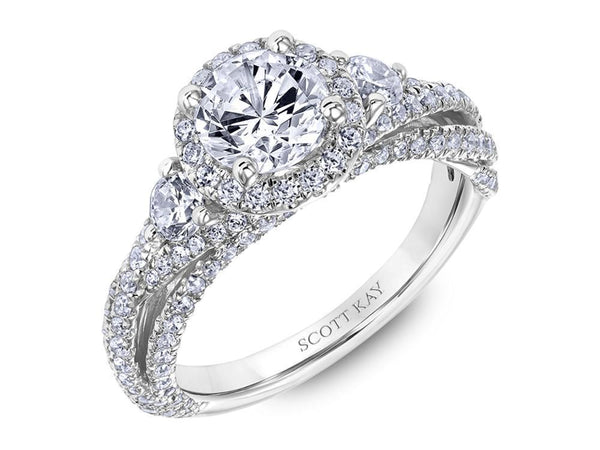 Scott Kay - SK6000 - Namaste SCOTT KAY Engagement Ring Birmingham Jewelry 