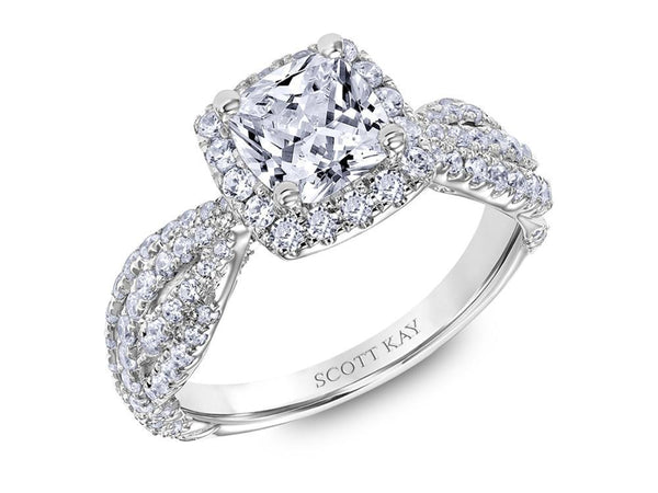 Scott Kay - SK6002 - Namaste SCOTT KAY Engagement Ring Birmingham Jewelry 