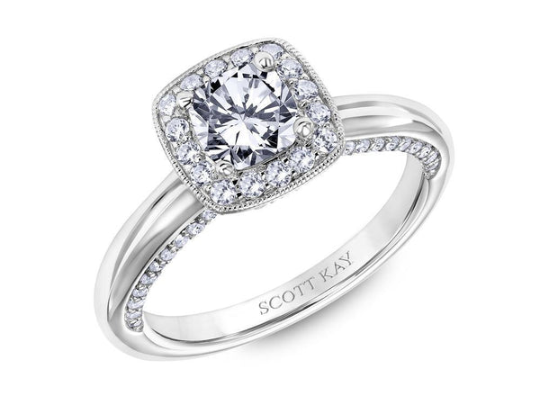 Scott Kay - SK6007 - Guardian SCOTT KAY Engagement Ring Birmingham Jewelry 