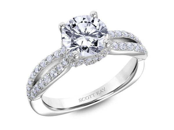 Scott Kay - SK6012 - Guardian SCOTT KAY Engagement Ring Birmingham Jewelry 