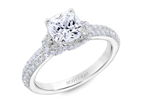 Scott Kay - SK6014 - Guardian SCOTT KAY Engagement Ring Birmingham Jewelry 