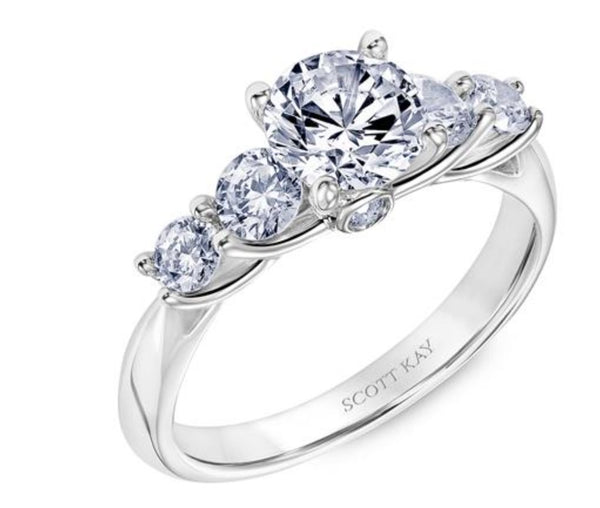 Scott Kay - SK6716 - Crown Setting SCOTT KAY Engagement Ring Birmingham Jewelry 