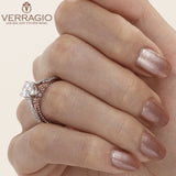 COUTURE-0421DR-TT VERRAGIO Engagement Ring Birmingham Jewelry Verragio Jewelry | Diamond Engagement Ring COUTURE-0421DR-TT