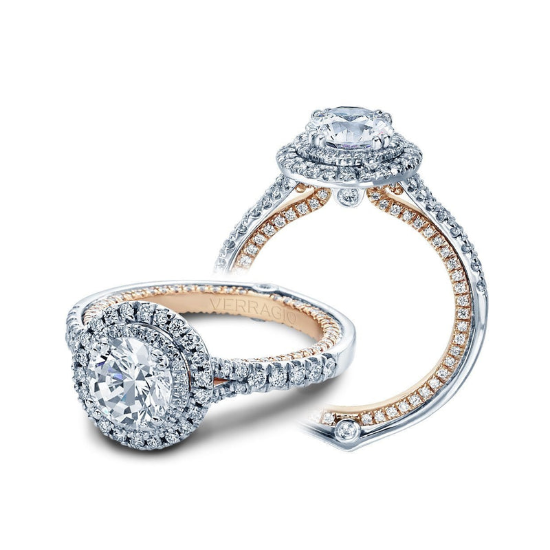 COUTURE-0425DR-TT VERRAGIO Engagement Ring Birmingham Jewelry Verragio Jewelry | Diamond Engagement Ring COUTURE-0425DR-TT