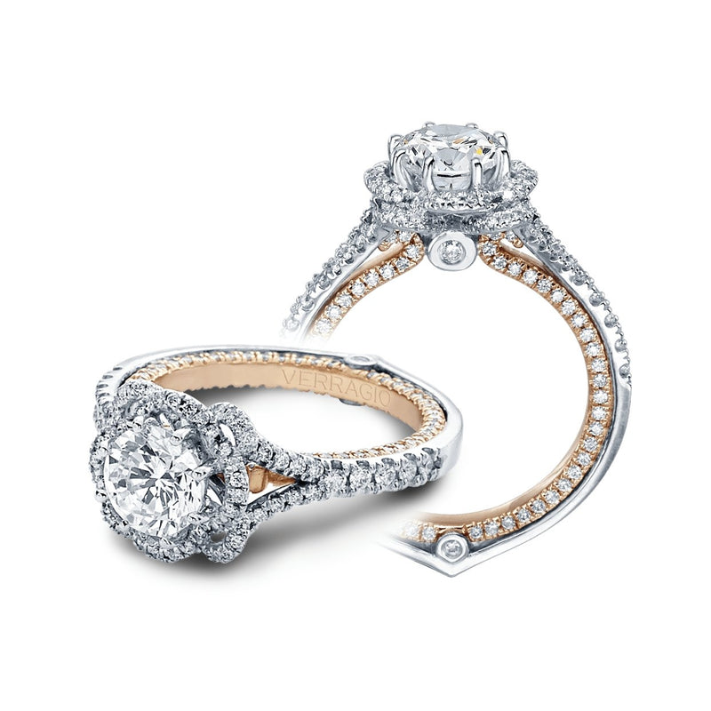 COUTURE-0426DR-TT VERRAGIO Engagement Ring Birmingham Jewelry Verragio Jewelry | Diamond Engagement Ring COUTURE-0426DR-TT