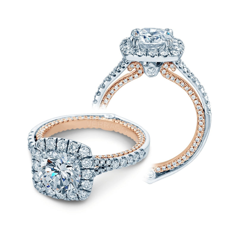 COUTURE-0434CU-TT VERRAGIO Engagement Ring Birmingham Jewelry Verragio Jewelry | Diamond Engagement Ring COUTURE-0434CU-TT