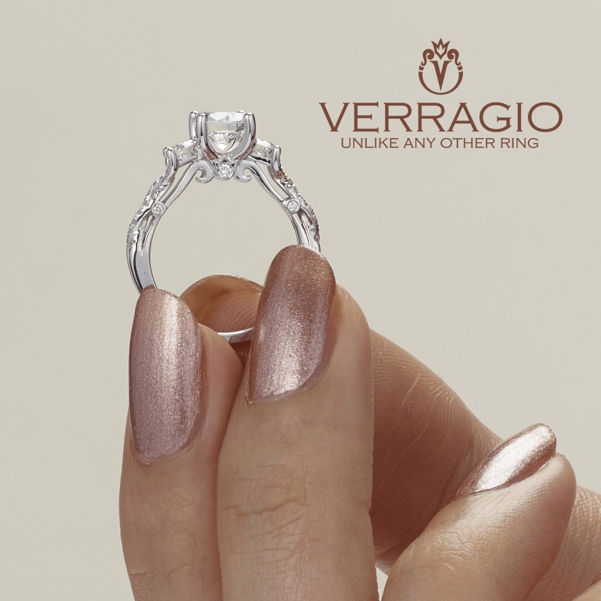 INSIGNIA-7055R VERRAGIO Engagement Ring Birmingham Jewelry Verragio Jewelry | Diamond Engagement Ring INSIGNIA-7055R