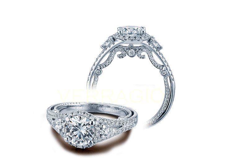INSIGNIA-7068R VERRAGIO Engagement Ring Birmingham Jewelry Verragio Jewelry | Diamond Engagement Ring INSIGNIA-7068R