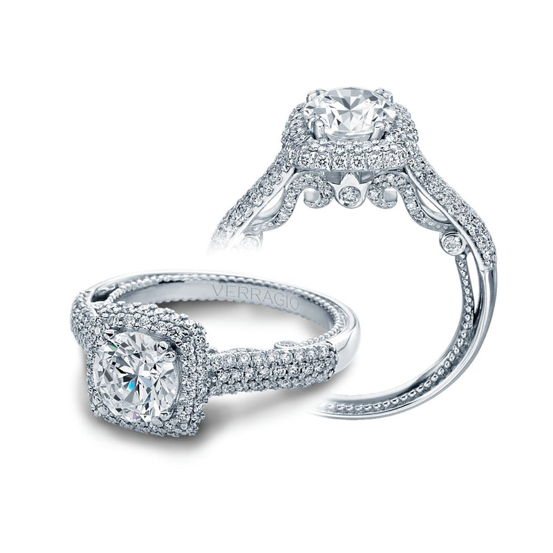 INSIGNIA-7085CU VERRAGIO Engagement Ring Birmingham Jewelry Verragio Jewelry | Diamond Engagement Ring INSIGNIA-7085CU