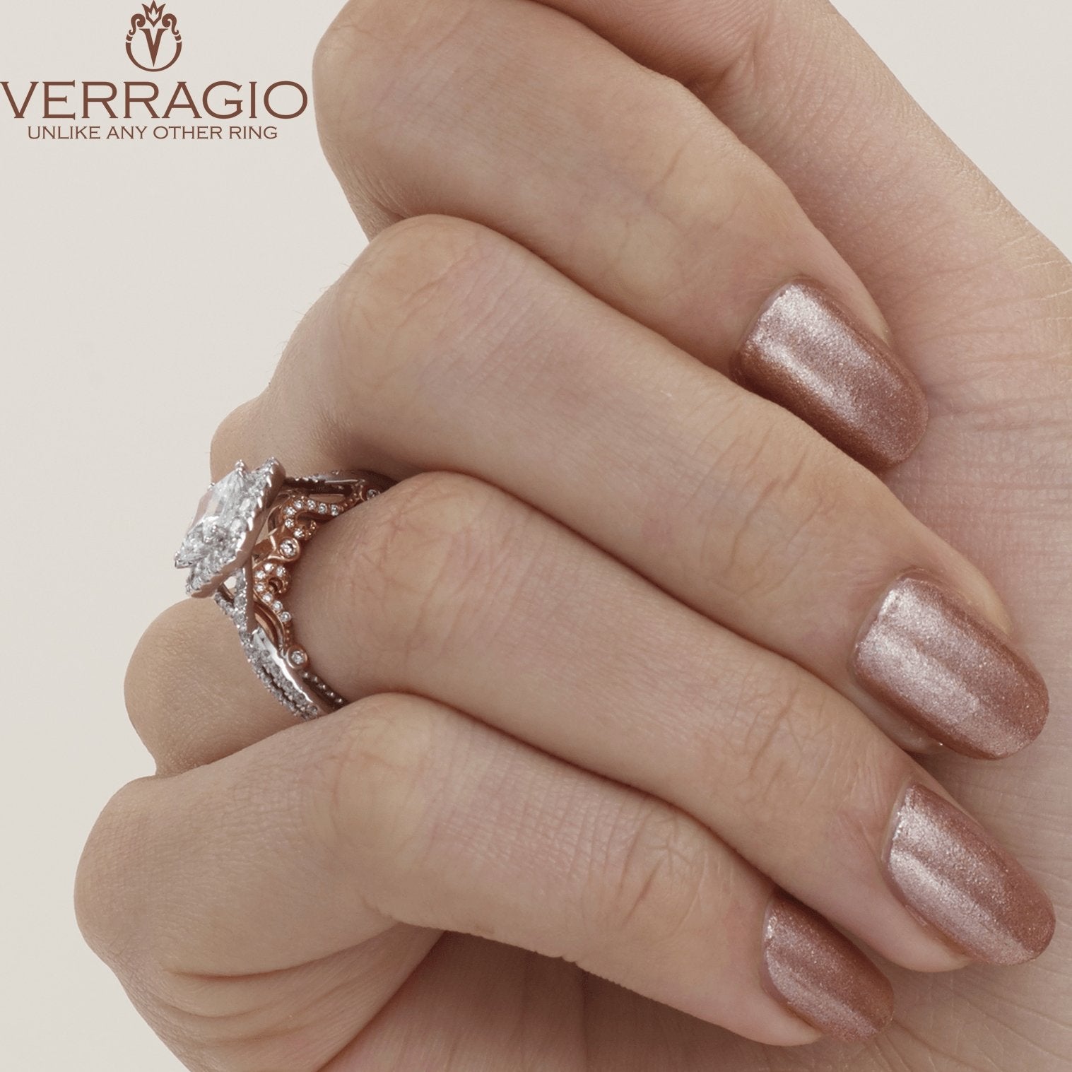 INSIGNIA-7086P-TT VERRAGIO Engagement Ring Birmingham Jewelry Verragio Jewelry | Diamond Engagement Ring INSIGNIA-7086P-TT