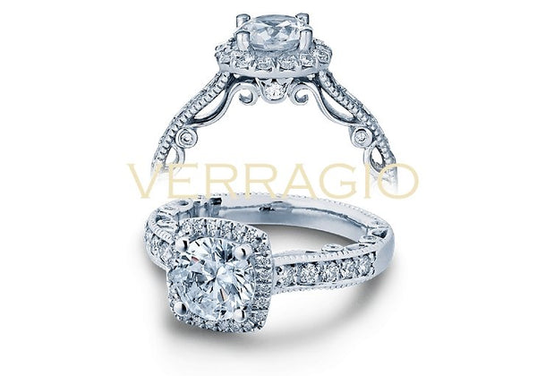 PARADISO-3077CU VERRAGIO Engagement Ring Birmingham Jewelry Verragio Jewelry | Diamond Engagement Ring PARADISO-3077CU