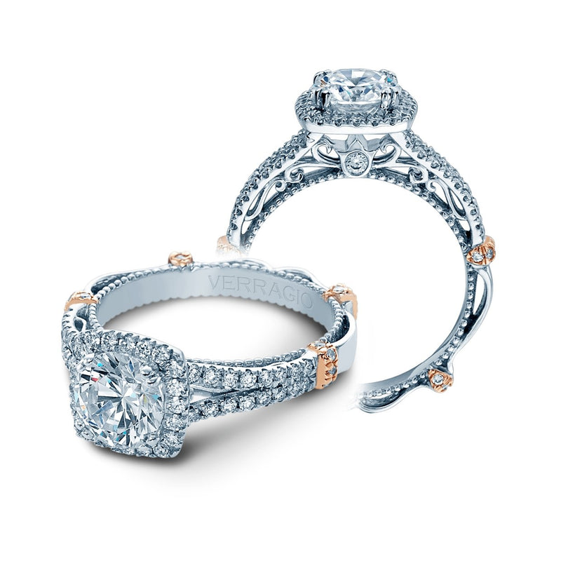 PARISIAN-DL107CU VERRAGIO Engagement Ring Birmingham Jewelry Verragio Jewelry | Diamond Engagement Ring PARISIAN-DL107CU