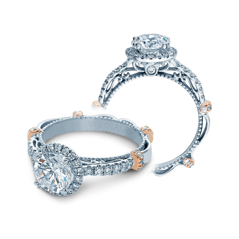 PARISIAN-DL123R VERRAGIO Engagement Ring Birmingham Jewelry Verragio Jewelry | Diamond Engagement Ring PARISIAN-DL123R