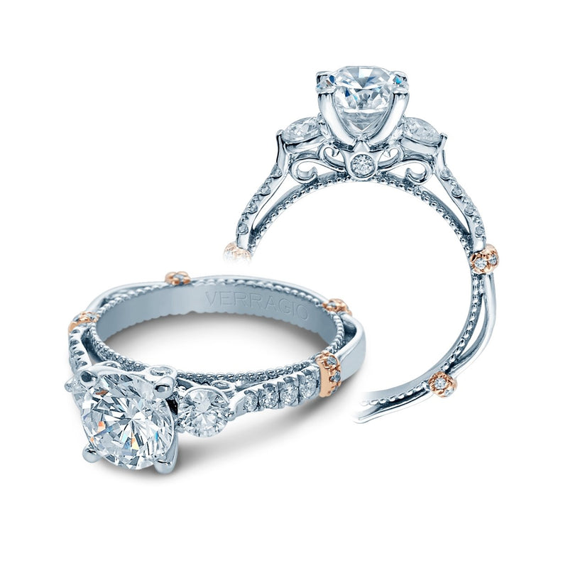 PARISIAN-DL124R VERRAGIO Engagement Ring Birmingham Jewelry Verragio Jewelry | Diamond Engagement Ring PARISIAN-DL124R