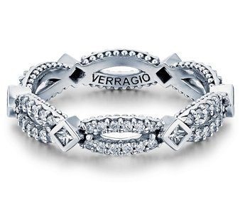 PARISIAN-W103P VERRAGIO Wedding Band Birmingham Jewelry Verragio Jewelry | Diamond Wedding Band PARISIAN-W103P