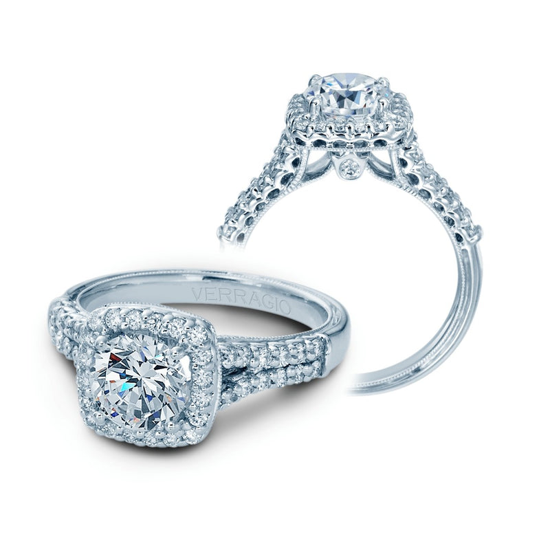 RENAISSANCE-913CU7 VERRAGIO Engagement Ring Birmingham Jewelry Verragio Jewelry | Diamond Engagement Ring RENAISSANCE-913CU7