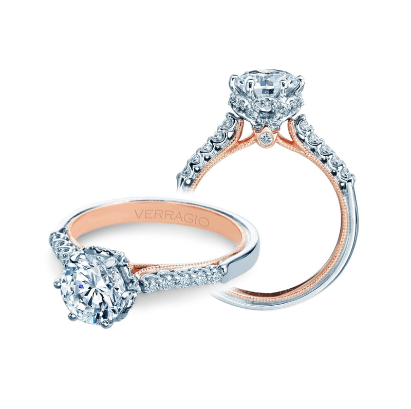 RENAISSANCE-938R7-TT VERRAGIO Engagement Ring Birmingham Jewelry Verragio Jewelry | Diamond Engagement Ring RENAISSANCE-938R7-TT