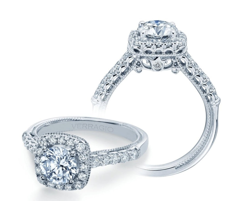 RENAISSANCE-945CU6.5 VERRAGIO Engagement Ring Birmingham Jewelry Verragio Jewelry | Diamond Engagement Ring RENAISSANCE-945CU6.5