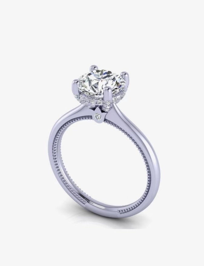 Renaissance-SOL304-R VERRAGIO Engagement Ring Birmingham Jewelry 