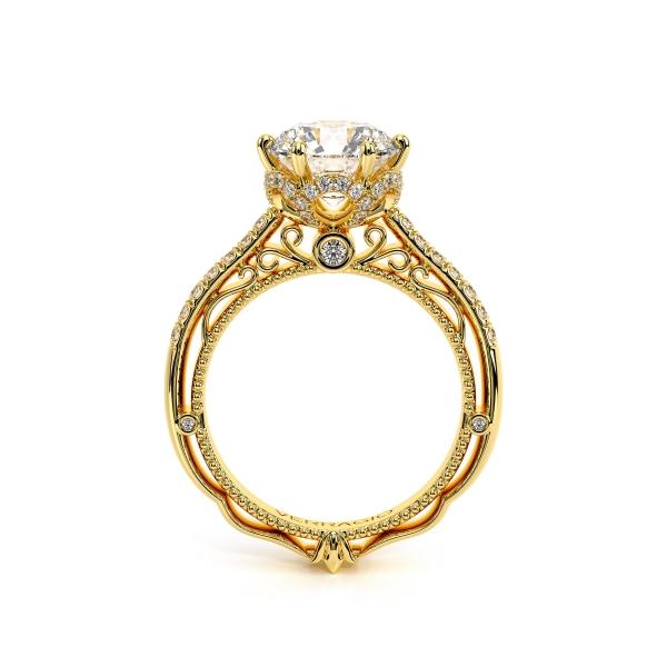 Verragio Jewelry Diamond Engagement Ring VENETIAN 5052 18K Rose Gold Round