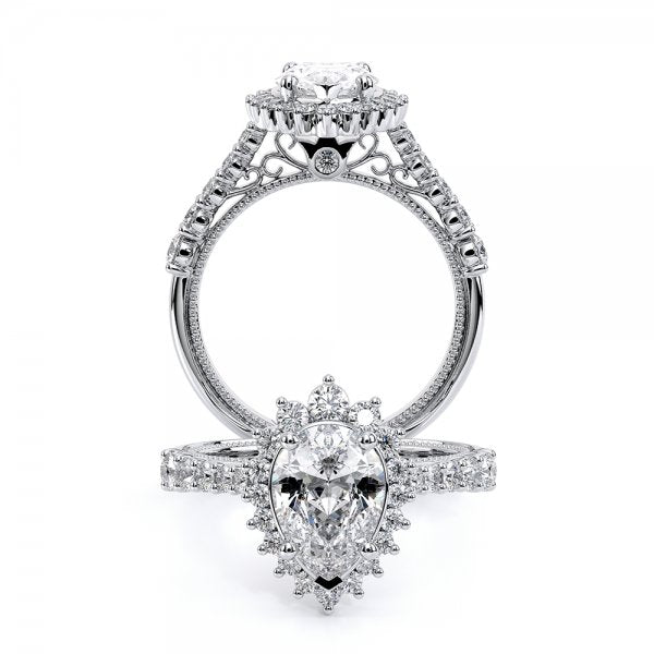 VENETIAN-5084PEAR VERRAGIO Engagement Ring Birmingham Jewelry 