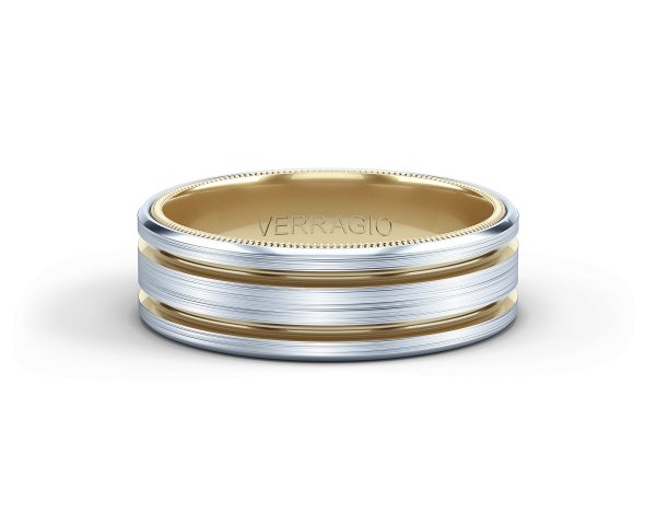 VW-7114 VERRAGIO Men's Wedding Band Birmingham Jewelry 