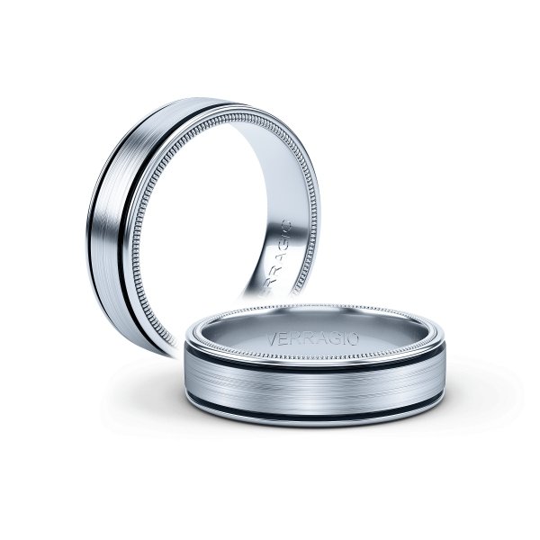 VWB-6028 VERRAGIO Men's Wedding Band Birmingham Jewelry 