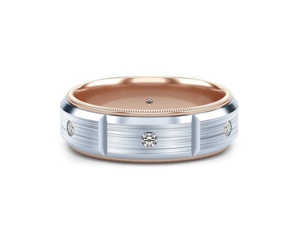 VWD-7912 VERRAGIO Men's Wedding Band Birmingham Jewelry 