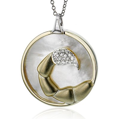 ZEGHANI - SCORPIO Pendant ZEGHANI Pendant Birmingham Jewelry 