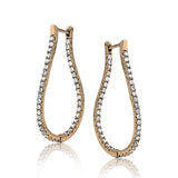 ZEGHANI - ZE208 NoHo ZEGHANI Hoop Earrings Birmingham Jewelry 