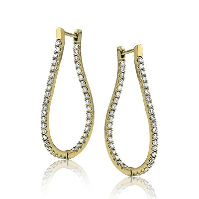 ZEGHANI - ZE208 NoHo ZEGHANI Hoop Earrings Birmingham Jewelry 