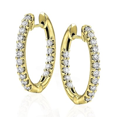 ZEGHANI - ZE221 Rio ZEGHANI Hoop Earrings Birmingham Jewelry 